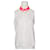 Claudie Pierlot Sleeveless Shirt with Neon Collar White Cotton  ref.356266