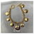 Pulseira de colecionador Kate Moss para o desfile da Dior Gold hardware Banhado a ouro  ref.356696