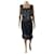 Chanel navy blue dress S / S 2012 Polyester  ref.356830