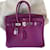 Hermès Birkin 25 Purple Leather  ref.356833