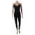 Chanel black jumpsuit Polyamide  ref.356871