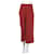 Whistles Un pantalon, leggings Polyester Viscose Elasthane Rouge  ref.356916