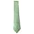 Hermès Cravate Hermes Soie Vert  ref.357510