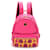 MCM Backpack Pink Pony-style calfskin  ref.357539