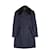 Louis Vuitton Coats, Outerwear Navy blue Wool  ref.357723