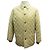 Hermès HERMES COAT WITH LARGE M QUILTED 46 YELLOW POLYESTER DOWN COAT JACKET