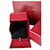 Autentico sacchetto di carta della scatola interna ed esterna dell'anello JUC Cartier Love Trinity JUC Rosso  ref.358212