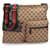 Bolso de hombro Gucci GG Canvas Sherry Line Castaño Lienzo  ref.358937