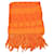 Louis Vuitton Scarf Orange Linen  ref.359082