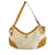 Missoni motif rayé toile beige garniture en cuir sac à bandoulière Hobo sac à main  ref.359114