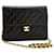 Chanel Classic Flap Negro Cuero  ref.359171