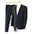 [Usado] Dolce & Gabbana Dolce & Gabbana Disposición del traje a medida 46 XL Negro Lana  ref.359189