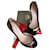 Zapatos de tacón Carrington Patricia Blanchet Negro Dorado Nubuck  ref.359559