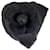 Chanel Black Camellia Brooch with Tweed , Neuve  ref.359669