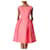Acne Studios "Baby" dress Pink Cotton Lyocell  ref.359870