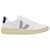 Veja Urca Sneakers in White Oxford Grey Purple Canvas Cloth  ref.359891
