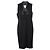 Anne Klein vestido sin mangas Negro