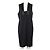 Anne Klein vestido sin mangas Negro - vista 2