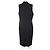 Anne Klein vestido sin mangas Negro - vista 3