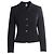 Ann Taylor 4 Chaqueta de trajes de botones Negro