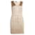 Fendi Mini vestido bege Carne Viscose Fibra de celulose  ref.360187