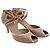 Trim Hermès High Heel Sandalen mit Schlangenlederbesatz Braun - Ansicht 2