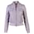 Patrizia Pepe Light Grey Leather Jacket   ref.360518