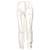 Balenciaga Champagne Silk Fitted Pants Metallic  ref.360532