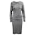 Balenciaga Robe en maille grise Laine  ref.360649