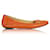 Balenciaga Orange Arena Flats Leather  ref.360713