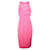 Trina Turk Lace Midi Dress Pink Peach Nylon  ref.360746