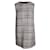 Dolce & Gabbana robe en tweed à carreaux Laine Noir  ref.360825