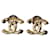 Chanel CC A12Boîte à boucles d'oreilles A Logo Pearl GHW Coco Mark Métal Bijouterie dorée  ref.361037