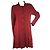 Rundholz DIP Botón Delantero Cárdigan Largo De Algodón Borgoña Rojo Cárdigan Talla S Roja - vista 6