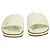 Sam Edelman Adaley White Braided Leather Rubber Sole Slides Sandals Flat Shoes sz 7 - view 5