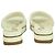 Sam Edelman Adaley White Braided Leather Rubber Sole Slides Sandals Flat Shoes sz 7 - view 6