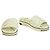 Sam Edelman Adaley White Braided Leather Rubber Sole Slides Sandals Flat Shoes sz 7 - view 8