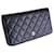 Chanel 2019 XL caviar wallet clutch bag Multiple colors Metallic Leather  ref.361611