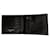 Yves Saint Laurent billetera Negro Cuero  ref.361772