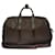 Louis Vuitton Sehr schicke Reisetasche "Kendall" aus braunem Taiga-Leder und braunem Stoff, Garniture en métal argenté  ref.362351