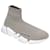 Balenciaga Speed para mujer 2.0 Zapatilla gris con suela blanca Poliéster  ref.362761