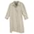raincoat woman Burberry vintage size 44 Beige Cotton Polyester  ref.363119