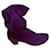 Autre Marque Ankle Boots Purple Deerskin  ref.363120