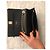 Borsa a mano Chanel in tessuto nero - vista 13