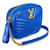 Louis Vuitton LV New wave camera bag Blue Leather  ref.363339