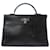 Hermès hermes kelly Black Leather  ref.363410