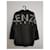 Schwarzes Sweatshirt mit gesticktem KENZO-Logo Silber Golden - Ansicht 10