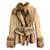 Roberto Cavalli Coat Beige Fur  ref.363734