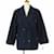 [Gebraucht] GIVENCHY ENFANTS Vintage P Mantel Erbsenmantel Wolle 150 Inländische normale marineblaue marineblaue Kinder [Vektor alte Kleidung] 210515 Polyester Nylon  ref.363749