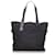 Chanel Black New Travel Line Nylon Tote Bag Leather Pony-style calfskin Cloth  ref.363792